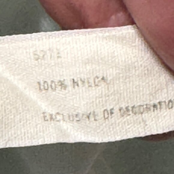 Henson Kickernick Blue Sheer Nylon Lace Nightgown Gown Medium Needs Repairs - Picture 5 of 10